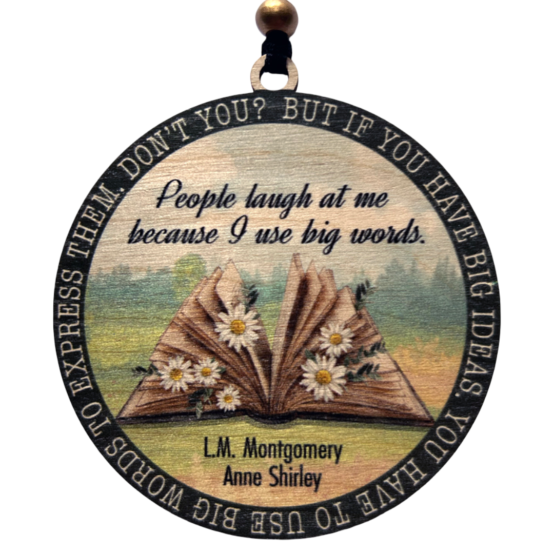 Big Words Anne of Green Gables Ornament