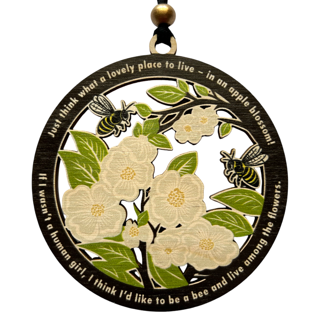 Apple Blossoms Anne of Green Gables Ornament
