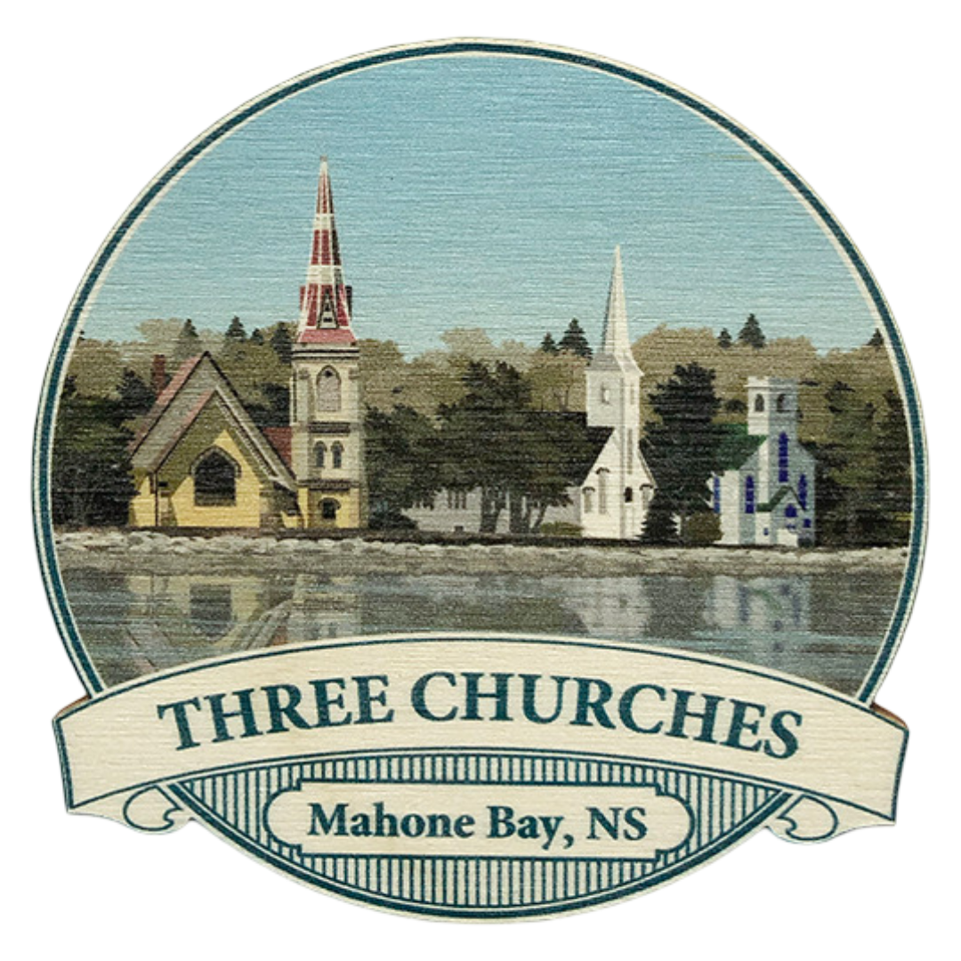 Three Churches Magnet