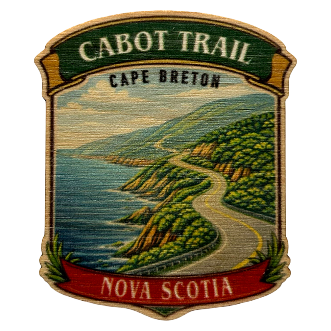 Cabot Trail Crest Magnet