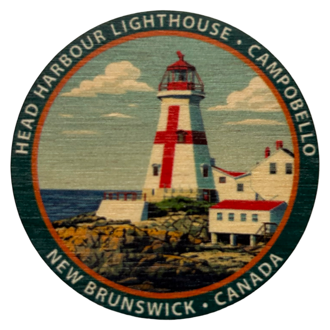 Head Harbour Lighthouse New Brunswick Magnet