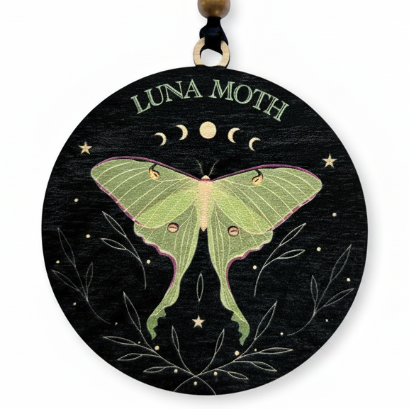 Luna Moth Ornament