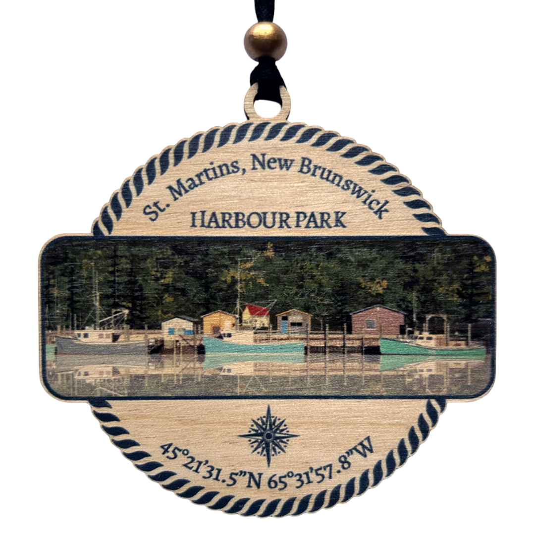 Harbour Park St. Martins New Brunswick Ornament