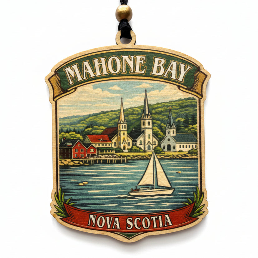 Mahone Bay Crest Ornament