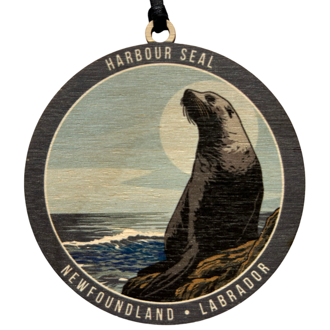 Harbour Seal Newfoundland and Labrador Ornament