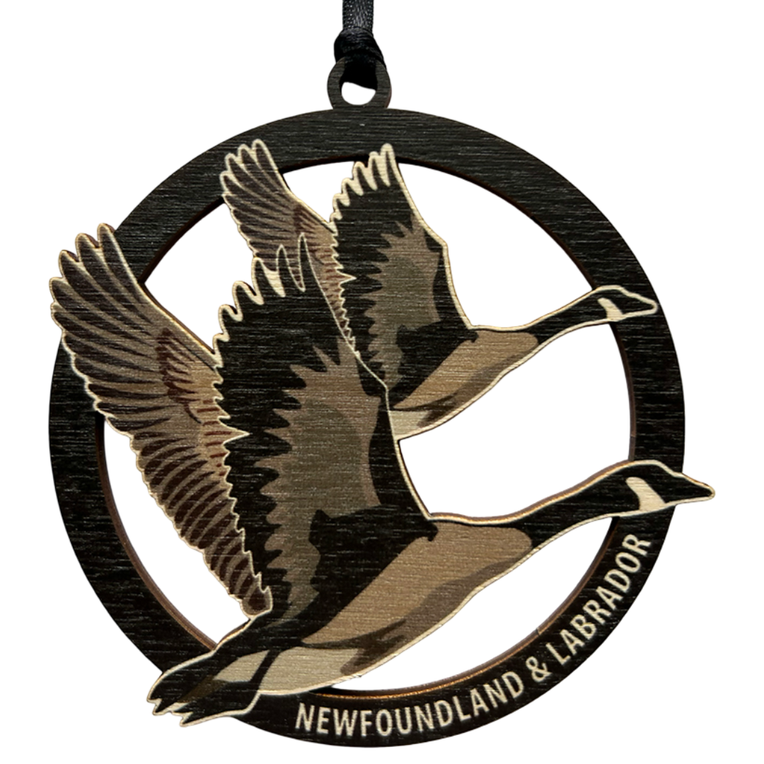 Canada Geese Newfoundland and Labrador Ornament