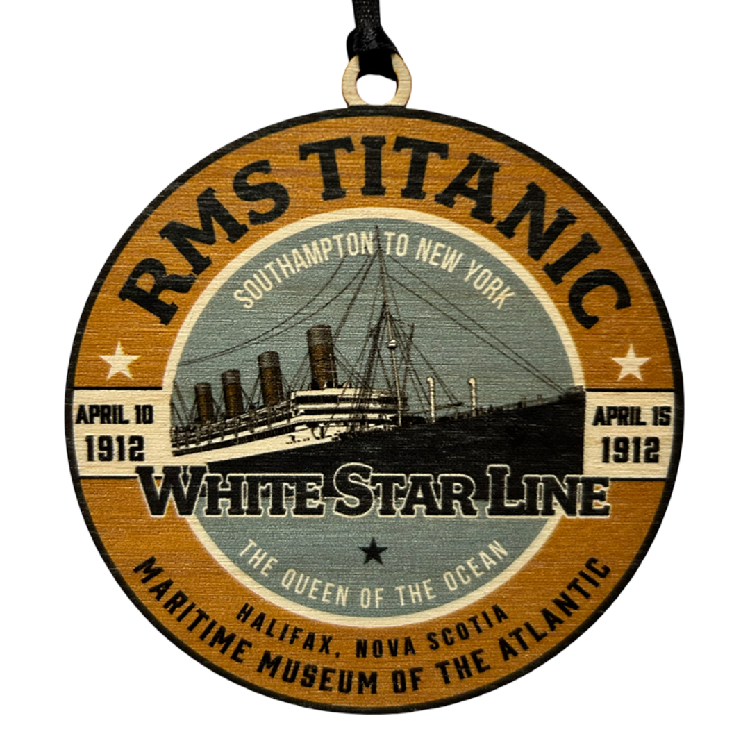 Titanic Gold NS Ornament