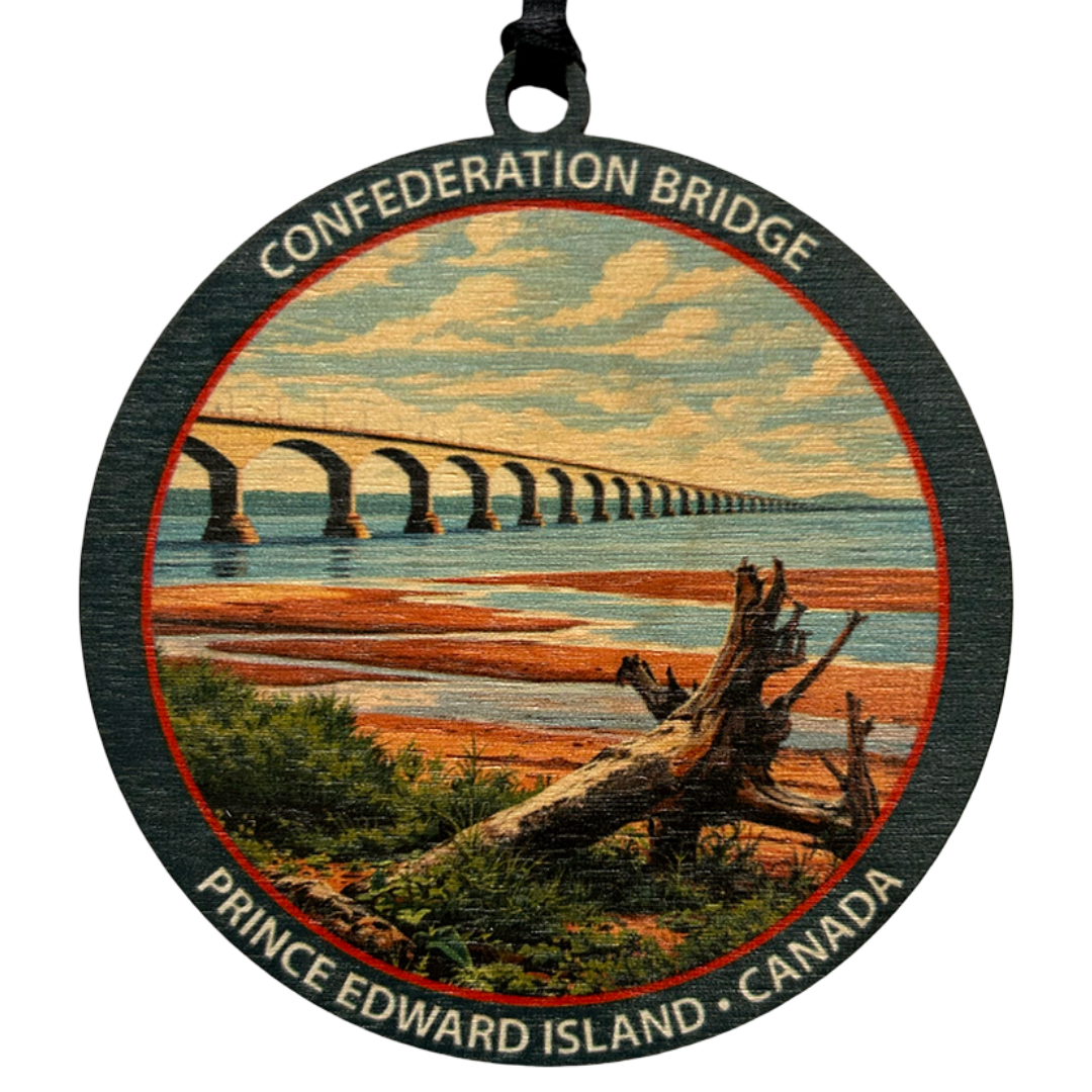 Bridge and Beach PEI Ornament