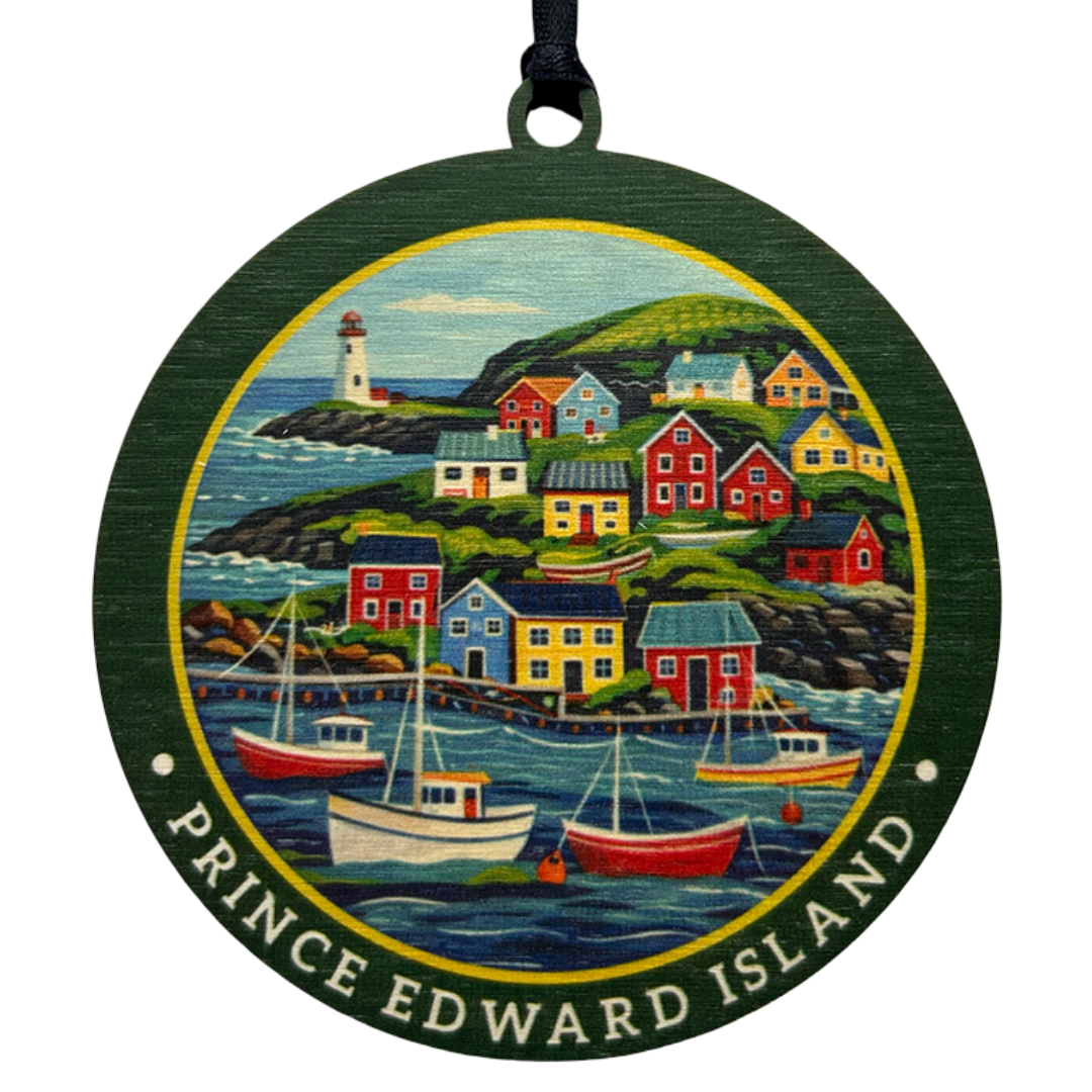 Picturesque Village PEI Ornament