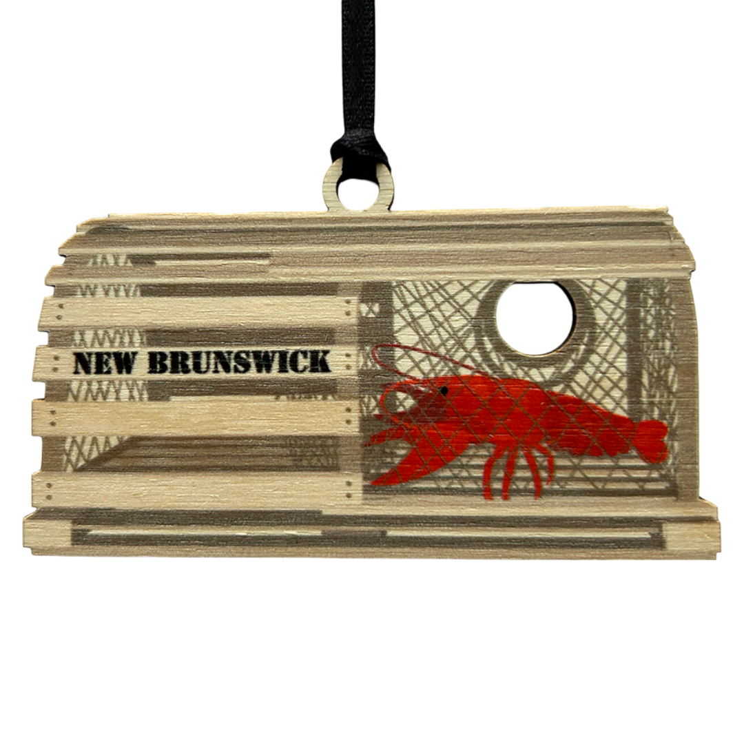 Lobster Trap New Brunswick Ornament