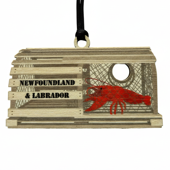 Lobster Trap Newfoundland and Labrador Ornament