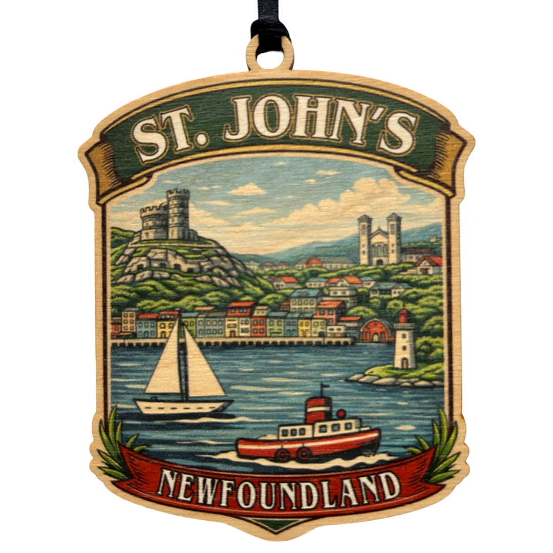 St. John's NL Crest Ornament