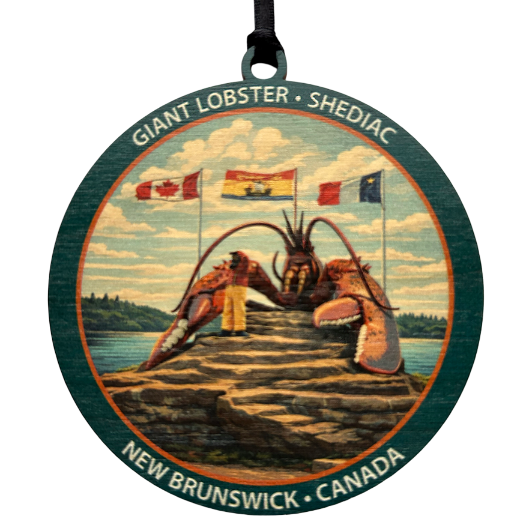 Giant Lobster Shediac New Brunswick Ornament