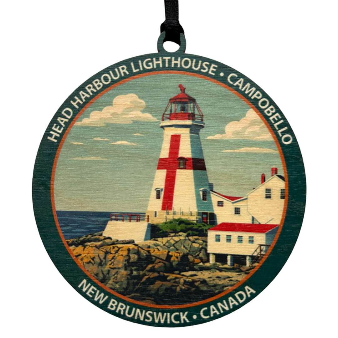 Head Harbour Lighthouse New Brunswick Ornament