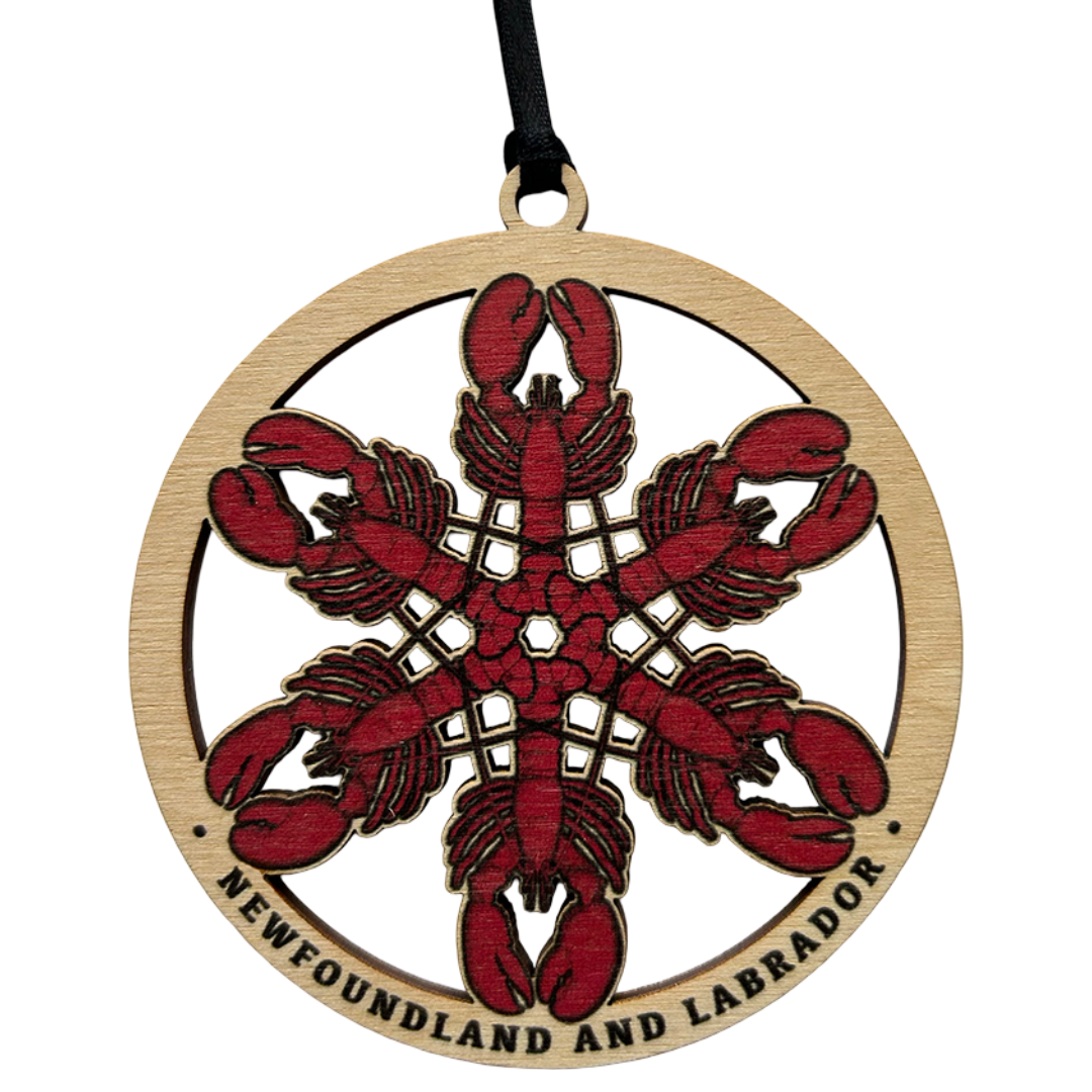 LobStar Newfoundland and Labrador Ornament