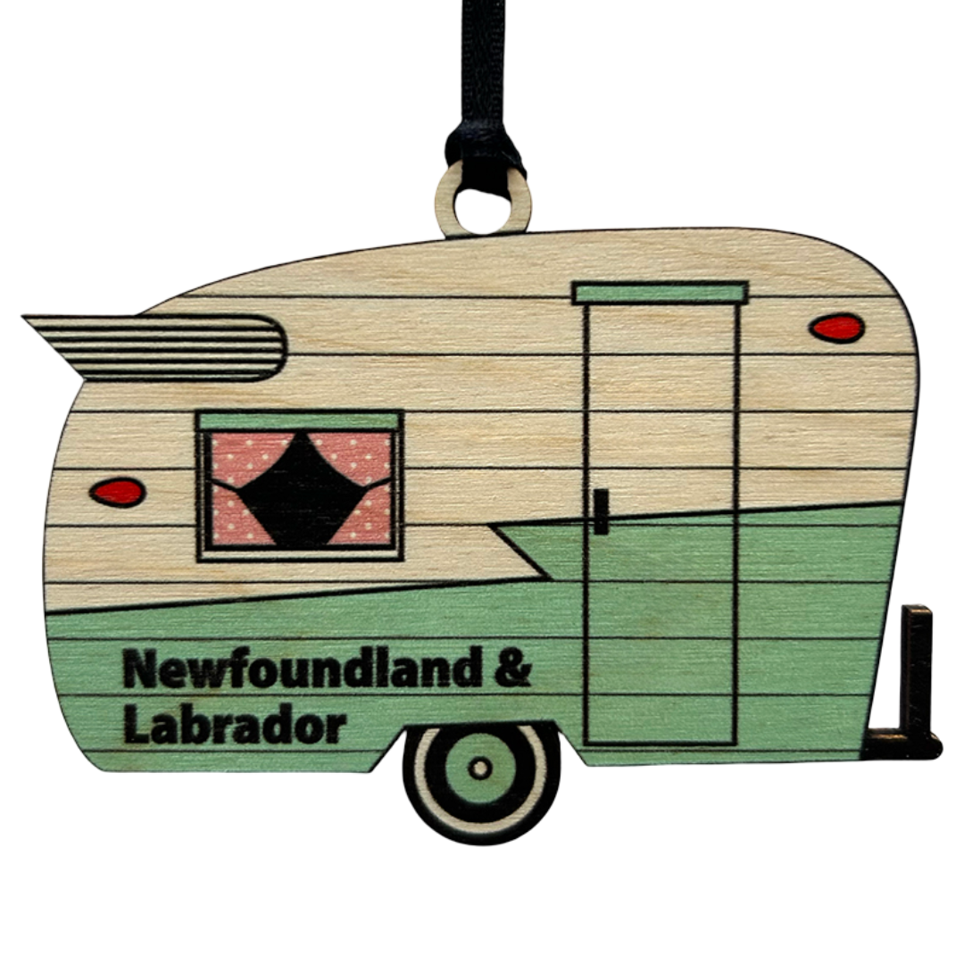 Mint Trailer Newfoundland and Labrador Ornament