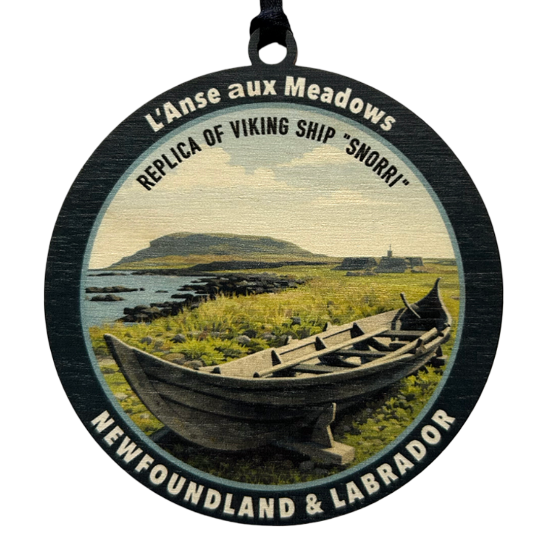 Viking Boat Replica Ornament