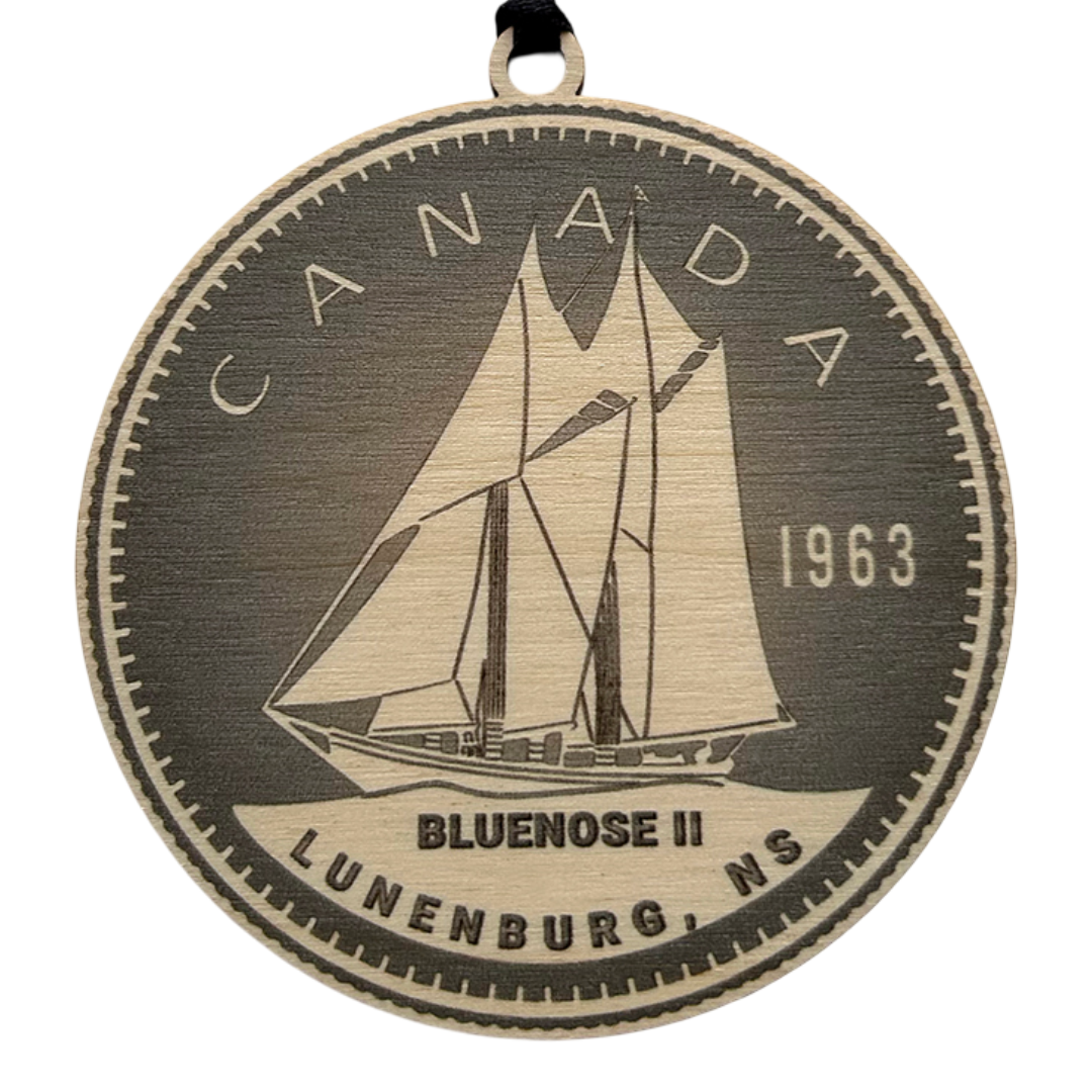 Bluenose Dime Ornament