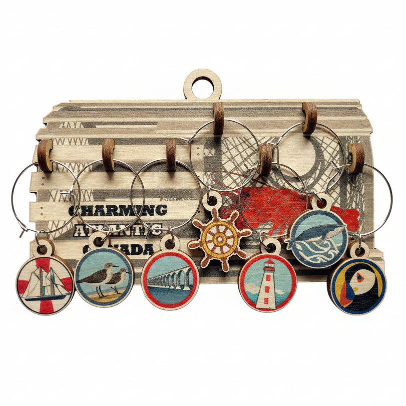 Atlantic Canada Lobster Trap Charms Set – East Coast Souvenir