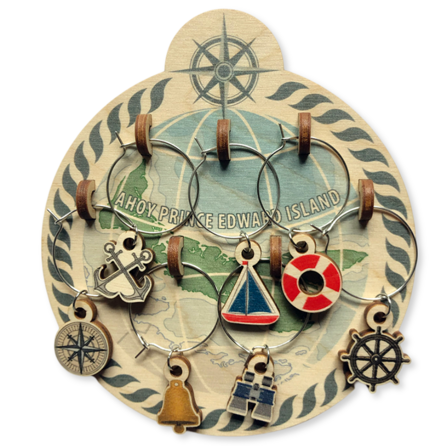 Ahoy PEI Charms Set – Nautical Island Souvenir
