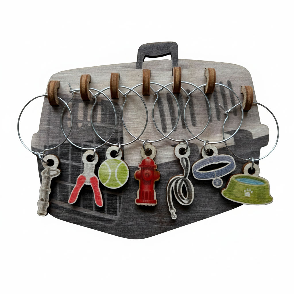 Dog Lover Charms Set – Kennel