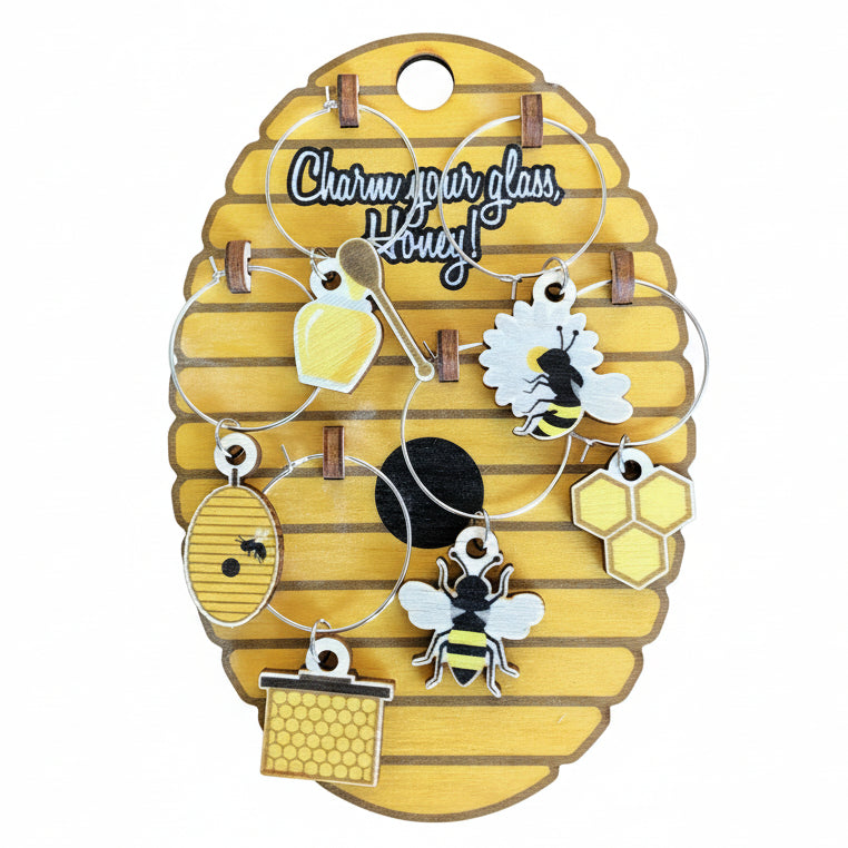 Beehive Charms Set – Nature & Garden Gift