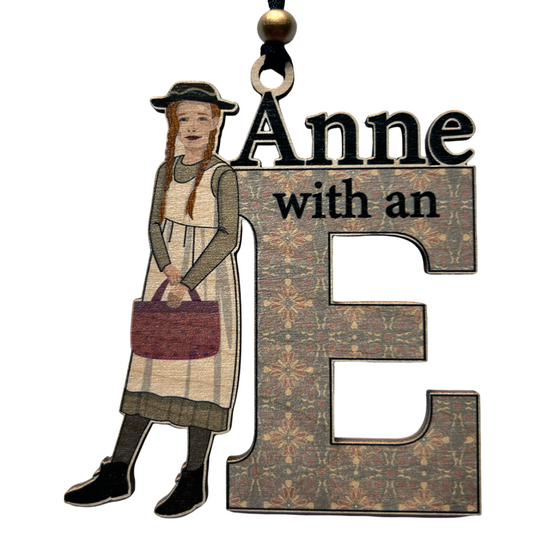 Anne with an "E" Ornament