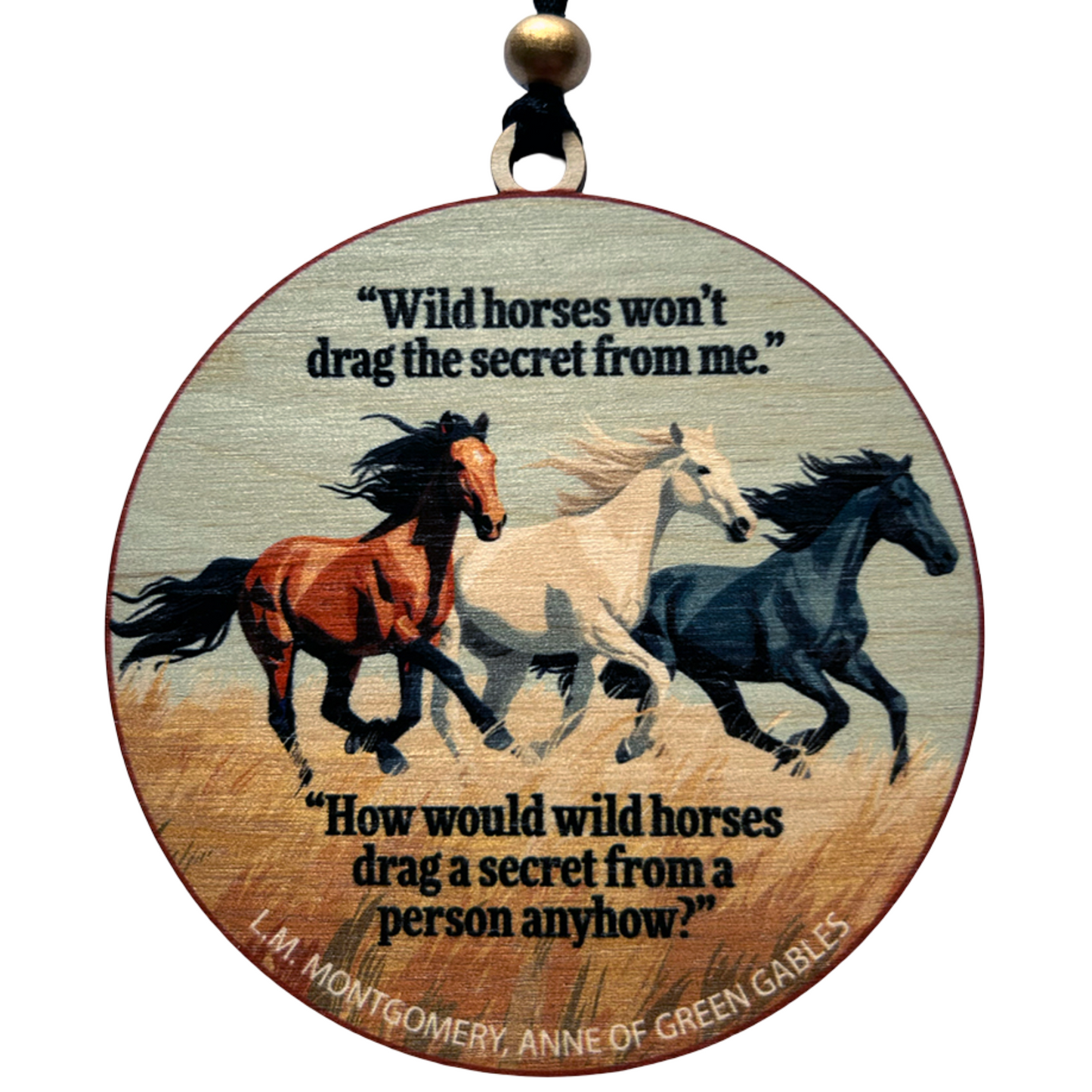 Wild Horses Anne of Green Gables Ornament