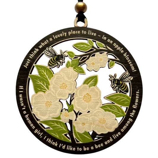 Apple Blossoms Anne of Green Gables Ornament