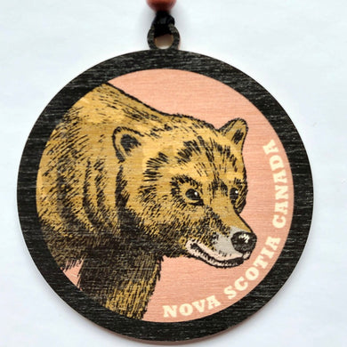 Brown Bear NS Ornament
