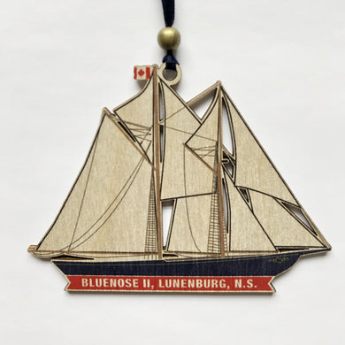 Bluenose II Schooner Ornament