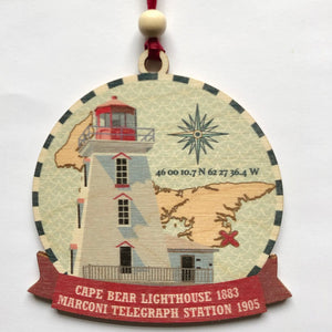 Cape Bear Lighthouse Ornament