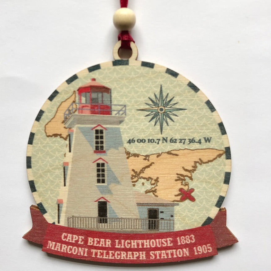 Cape Bear Lighthouse Ornament