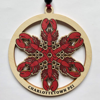 Charlottetown LobStar Ornament