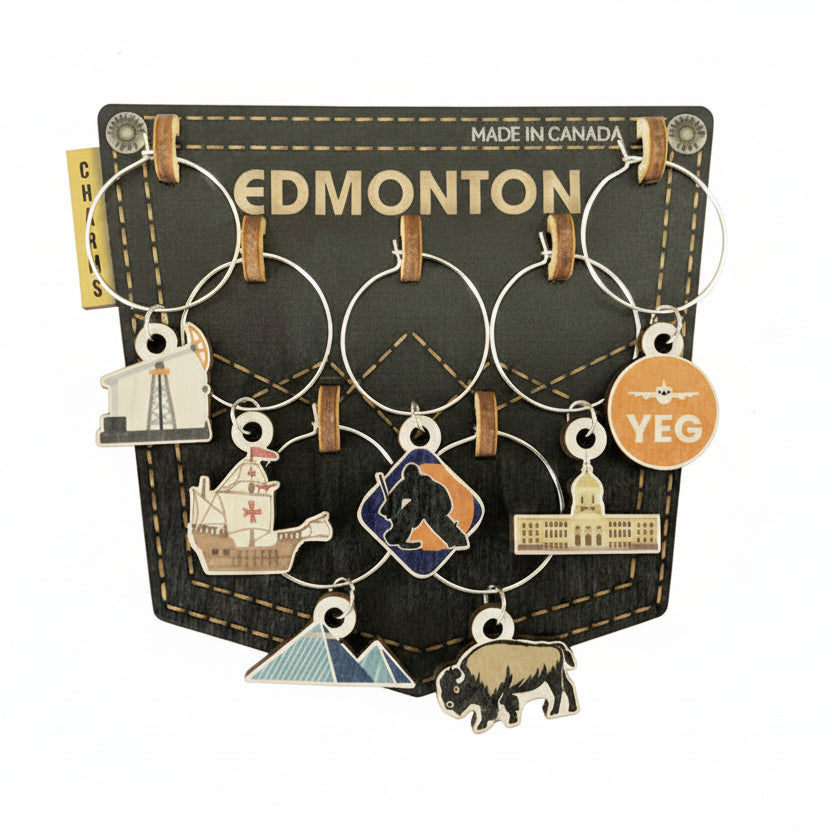 Edmonton Charms Set – Alberta City Souvenir