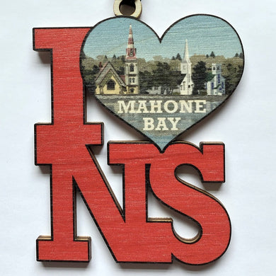I Heart NS Mahone Bay Ornament