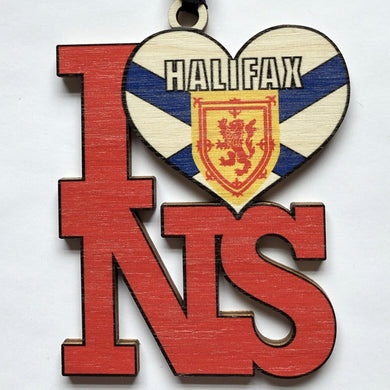 I Heart NS Halifax Ornament