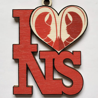 I Heart NS Lobster Ornament