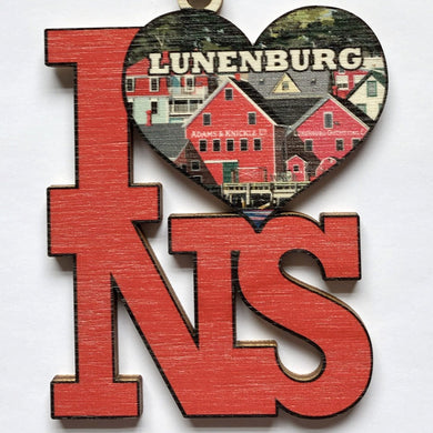 I Heart NS Lunenburg Ornament