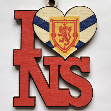 I Heart Nova Scotia Ornament