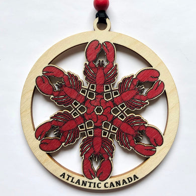 Atlantic Canada LobStar Ornament