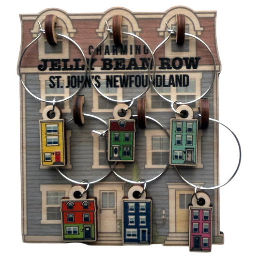 Jelly Bean Row Charms Set