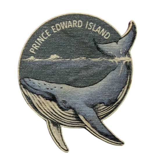 Humpback Whale PEI Magnet