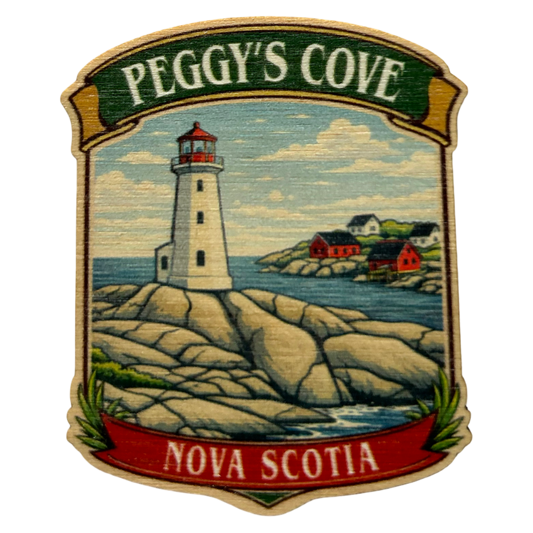 Peggy's Cove Crest Magnet