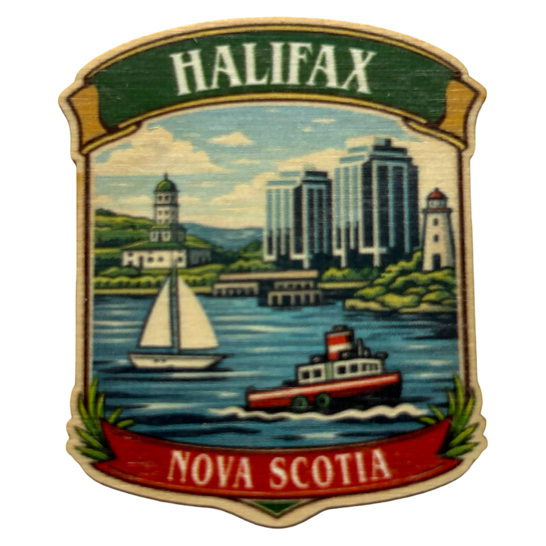 Halifax Crest Magnet