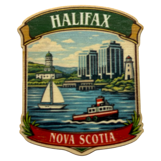Halifax Crest Magnet