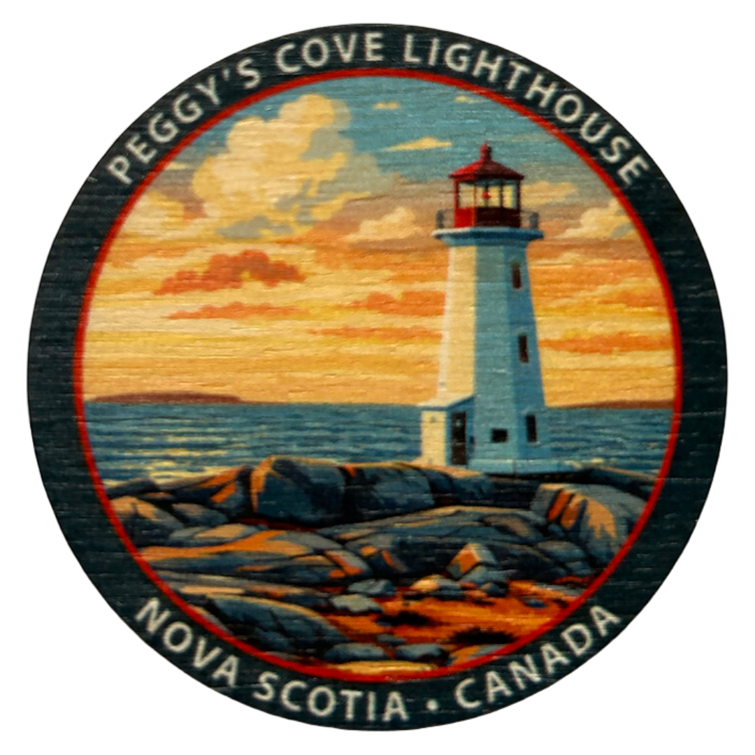 Peggy's Cove Dawn Magnet