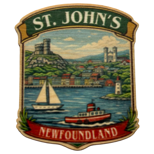 St. John's Crest Magnet