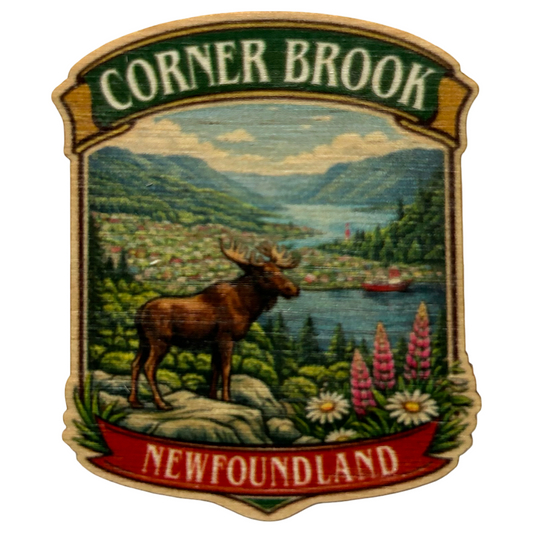 Corner Brook Crest Magnet