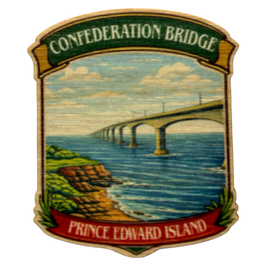 Confederation Bridge Crest Magnet